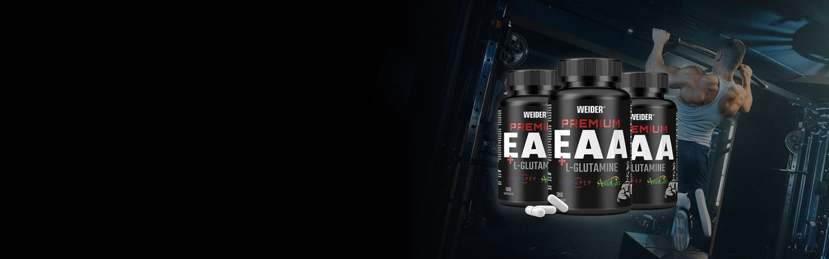 WEIDER Premium EAA – essentielle Aminosäuren für Muskelaufbau und Regeneration