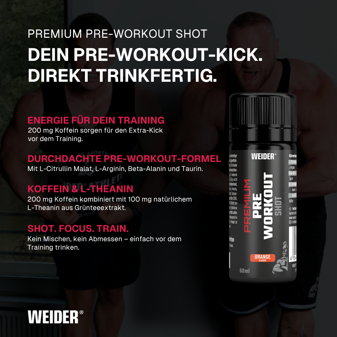 Premium Pre-Workout Shot (12x60ml)